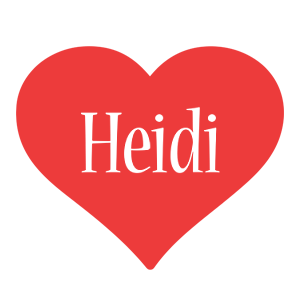 Heidi love logo