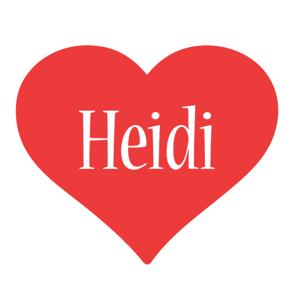 Heidi love logo