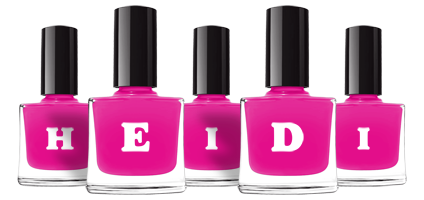 Heidi nails logo