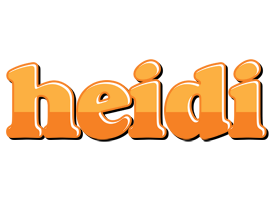 Heidi orange logo
