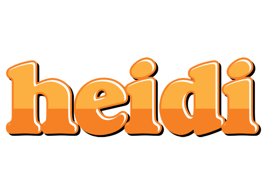 Heidi orange logo