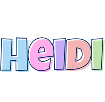 Heidi pastel logo