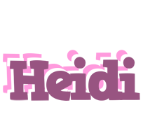 Heidi relaxing logo