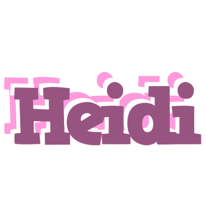 Heidi relaxing logo