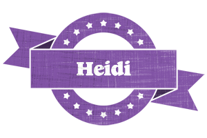 Heidi royal logo