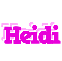 Heidi rumba logo