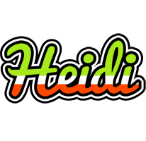 Heidi superfun logo