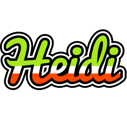 Heidi superfun logo