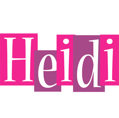 Heidi whine logo