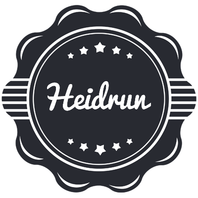 Heidrun badge logo