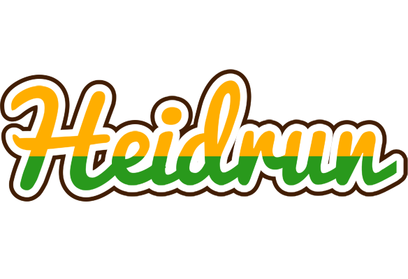 Heidrun banana logo