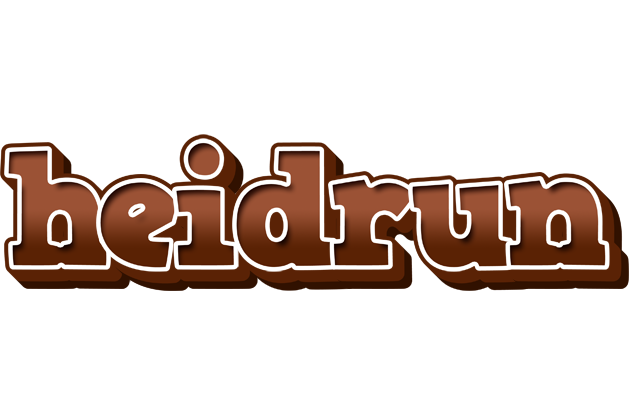 Heidrun brownie logo