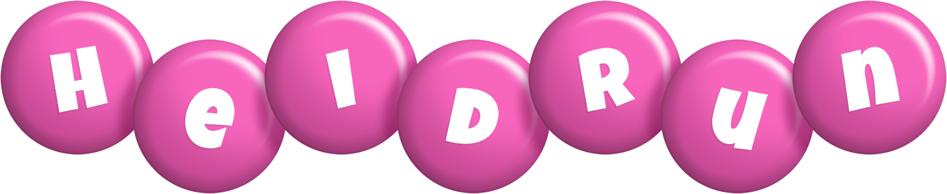 Heidrun candy-pink logo