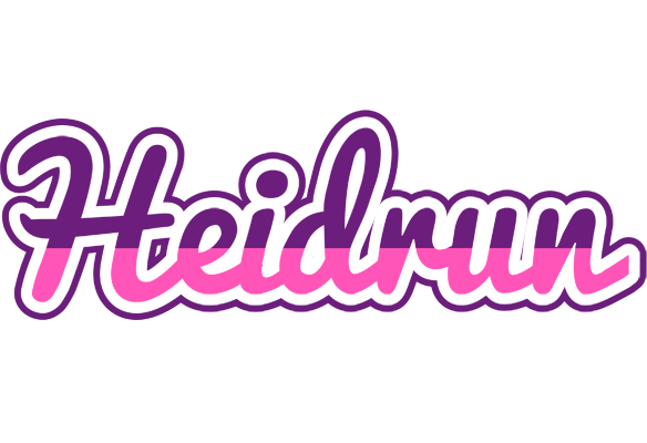 Heidrun cheerful logo
