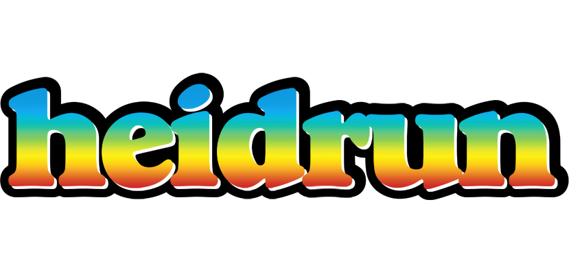 Heidrun color logo