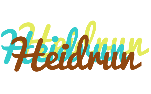 Heidrun cupcake logo