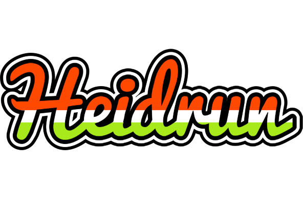Heidrun exotic logo