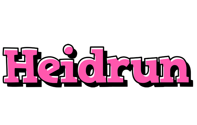 Heidrun girlish logo