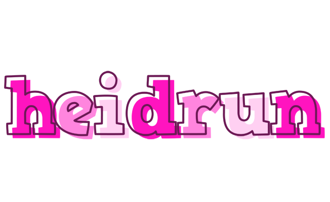Heidrun hello logo