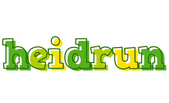 Heidrun juice logo