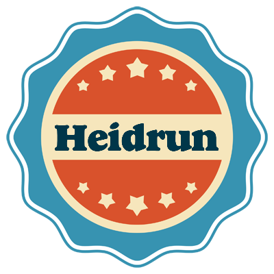 Heidrun labels logo