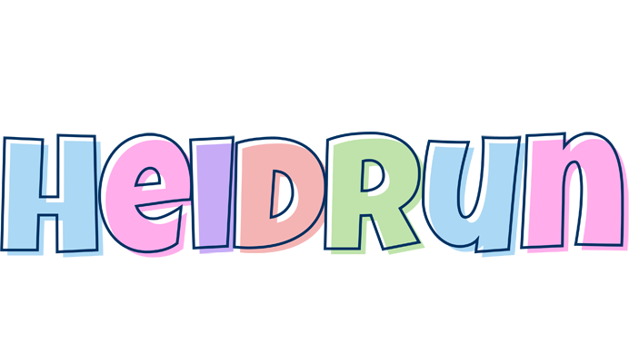Heidrun pastel logo