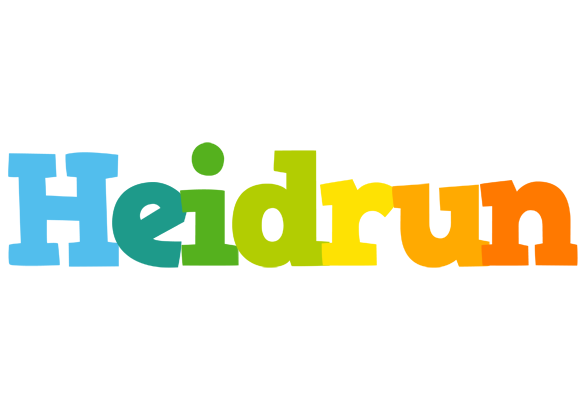 Heidrun rainbows logo