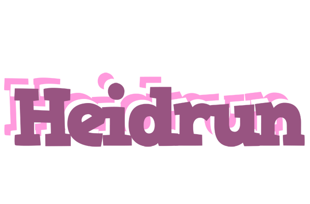 Heidrun relaxing logo