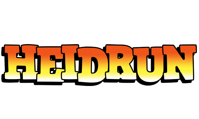 Heidrun sunset logo