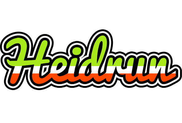 Heidrun superfun logo