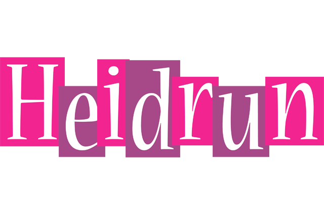 Heidrun whine logo