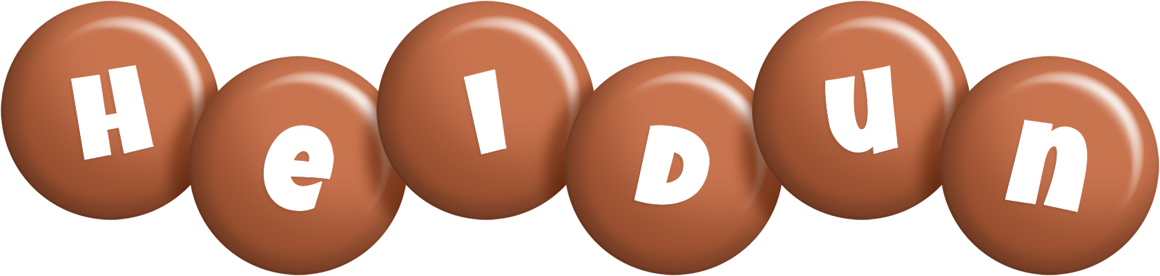 Heidun candy-brown logo