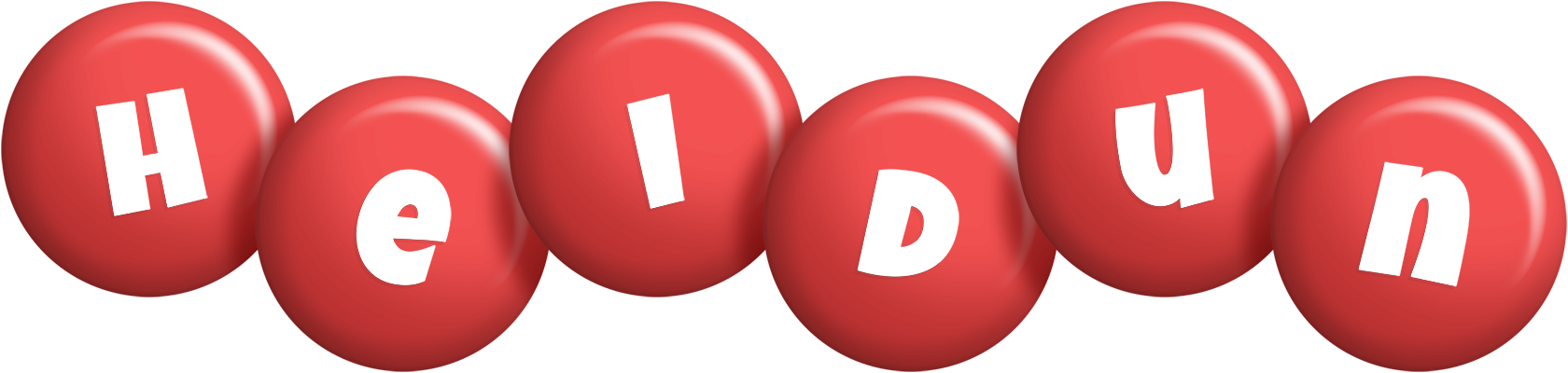 Heidun candy-red logo