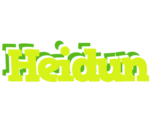 Heidun citrus logo