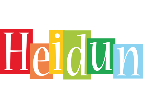 Heidun colors logo