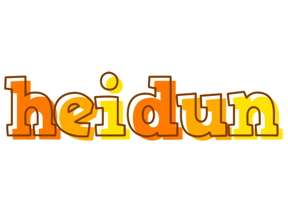 Heidun desert logo
