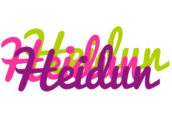 Heidun flowers logo