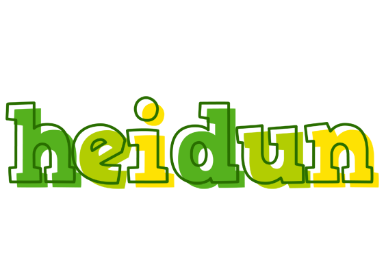 Heidun juice logo