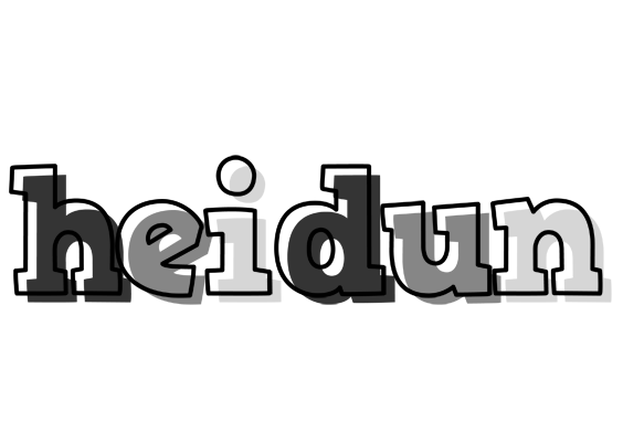 Heidun night logo