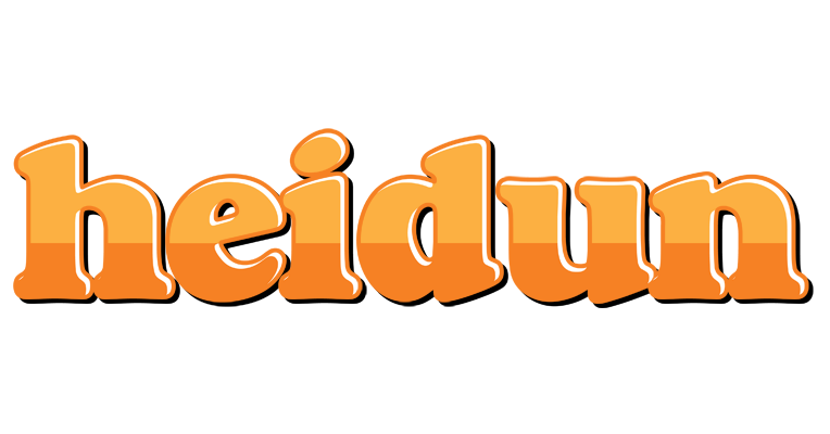 Heidun orange logo