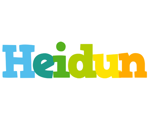 Heidun rainbows logo