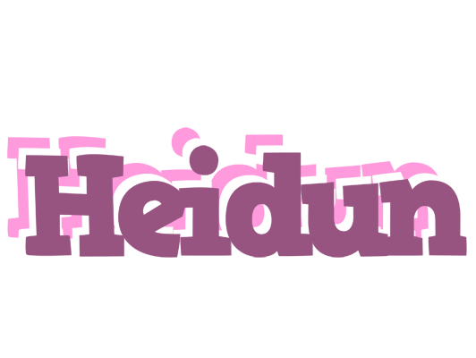Heidun relaxing logo
