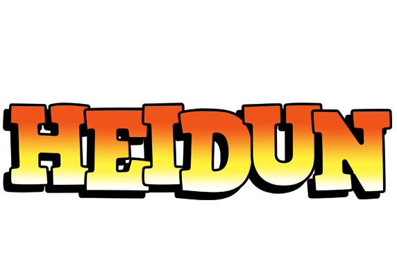 Heidun sunset logo