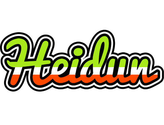 Heidun superfun logo