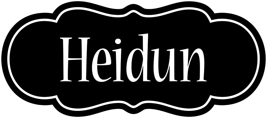 Heidun welcome logo