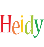 Heidy birthday logo