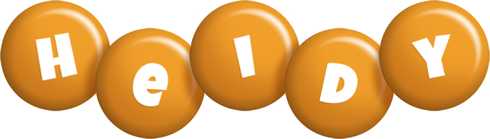 Heidy candy-orange logo