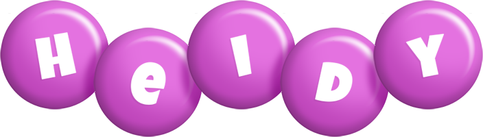 Heidy candy-purple logo