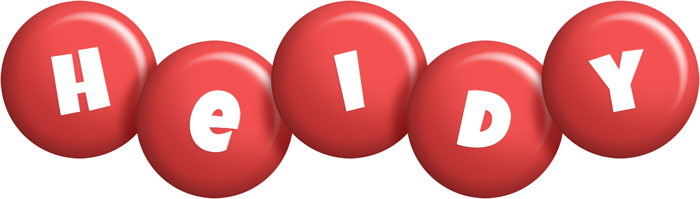 Heidy candy-red logo