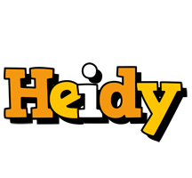 Heidy cartoon logo